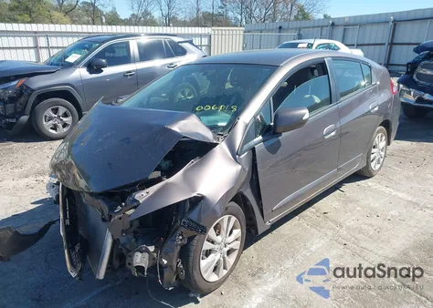 2013 Honda Insight Ex from USA, damaged, VIN JHMZE2H76DS006108